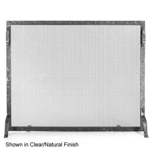 Hammered Fireplace Screen