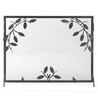 Weston Graphite Finish Fireplace Screen - Small