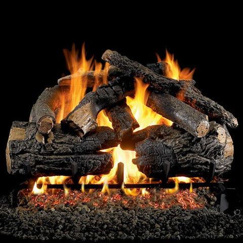 Peterson Real Fyre Pioneer Oak Vented Gas Log Set