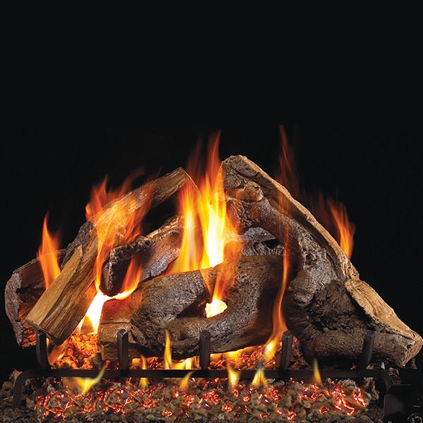 18" Woodstack ANSI Vented Gas Log Set | Real Fyre