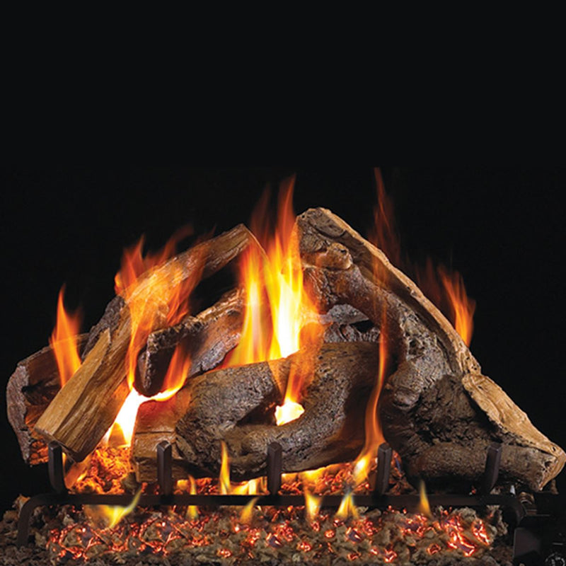 30" Woodstack Outdoor Vented Gas Log Set | Real Fyre