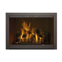 Piccolo Custom Masonry Fireplace Glass Door