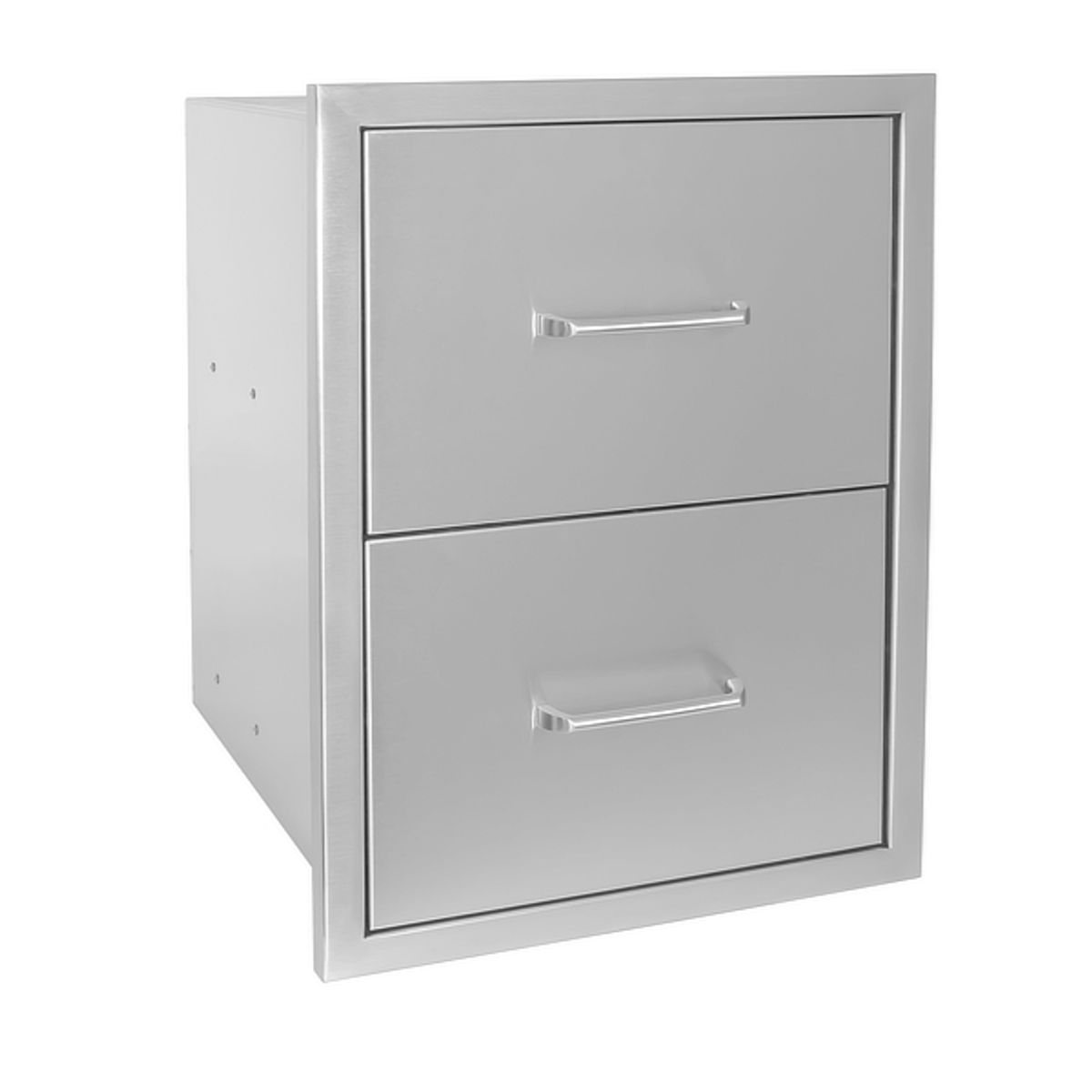 Wildfire Outdoor Double Drawer 16"x22" - Stainless Steel