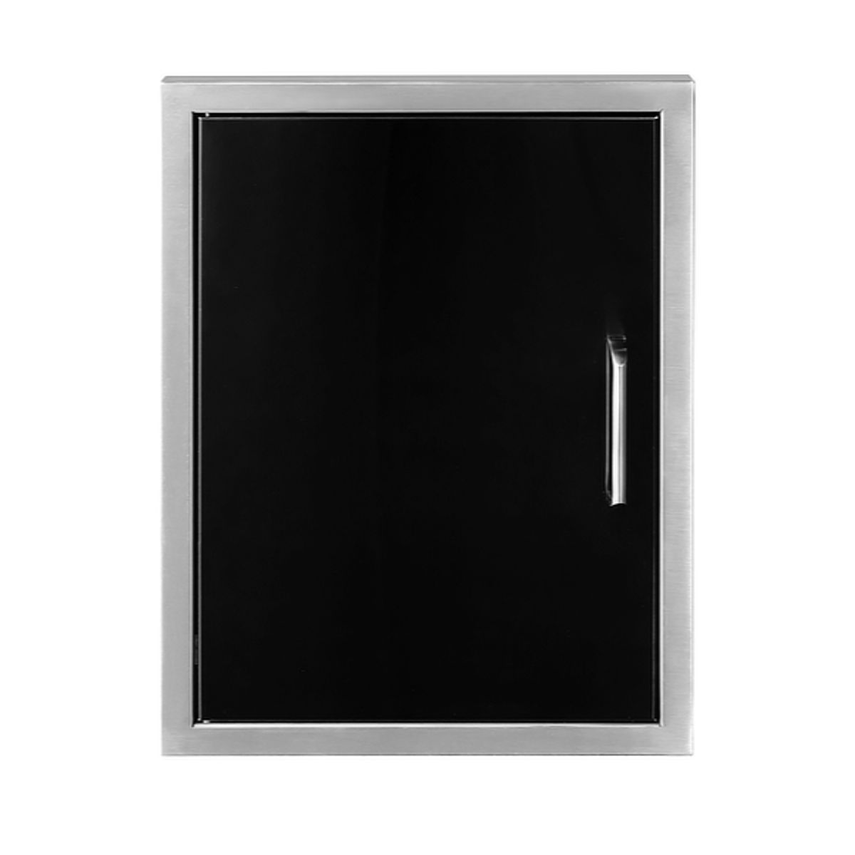 Wildfire Outdoor Vertical Single Door 16"x22" - Black