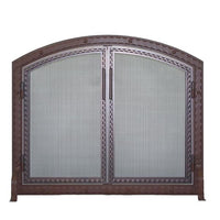 Templar Arched Fireplace Screen with Doors