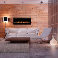 Prism Linear 50" Electric Fireplace - Acrylic Ice - Model BLF5051