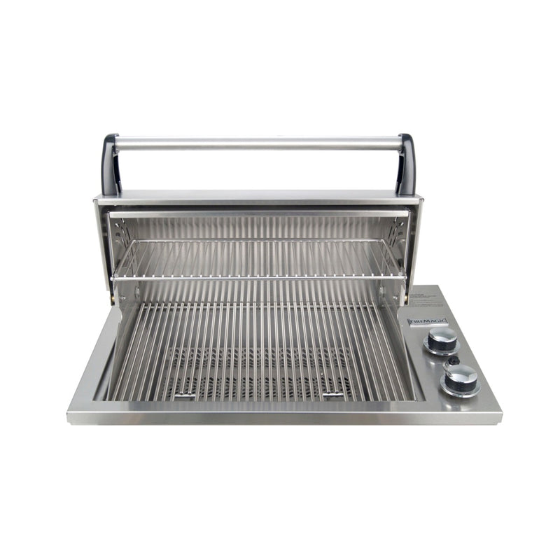 Fire Magic Deluxe Gourmet 24-Inch Drop-In Gas Grill — full product view