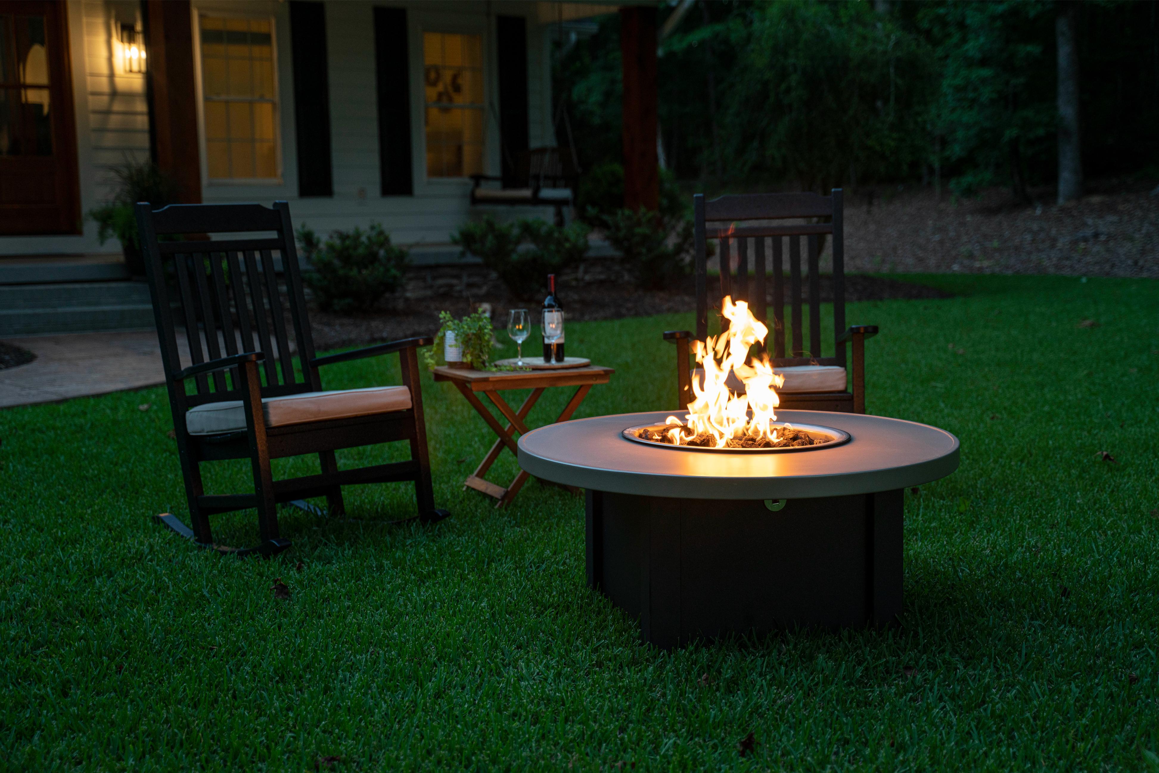 Fire Pit Tables Standard Traditional Round - ExceptionalFire