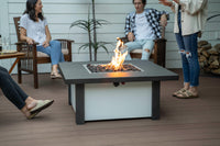 Fire Pit Tables Standard Traditional Square - ExceptionalFire
