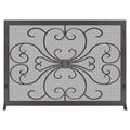 Fireplace Screen Custom Made Options by Design Specialties Scroll