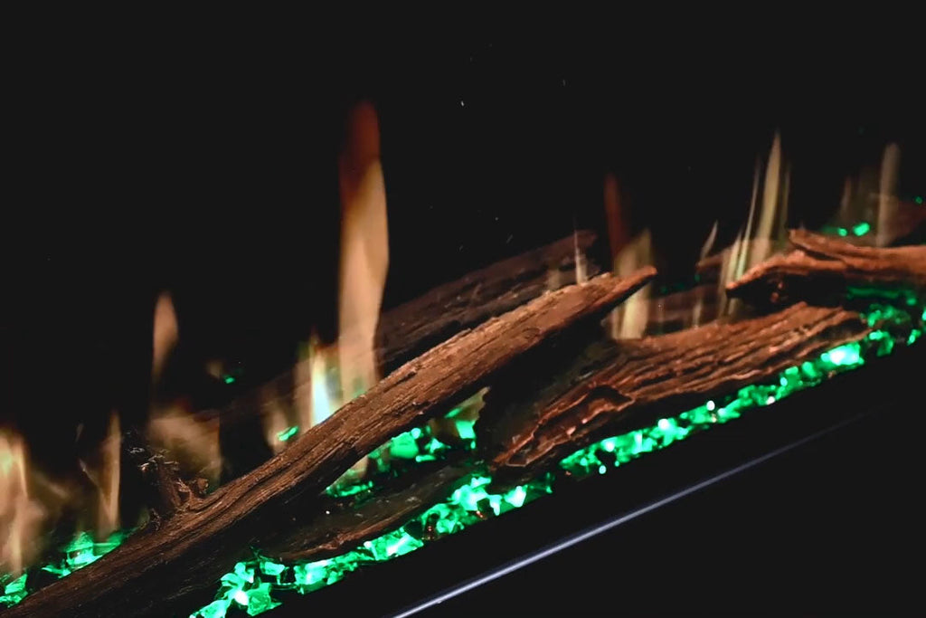 Modern Flames OR100-SLIM Orion Slim 100-Inch Linear Built-In Electric Fireplace