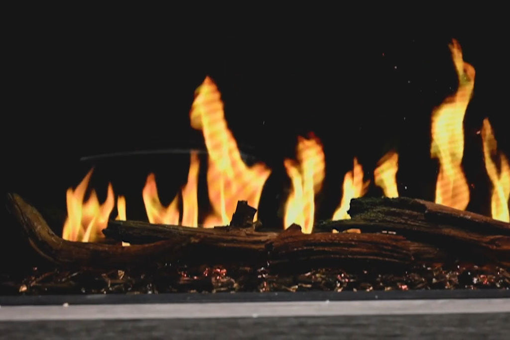Modern Flames Orion Slim 60-Inch Three-Sided Built-In Electric Fireplace - Model OR60-SLIM