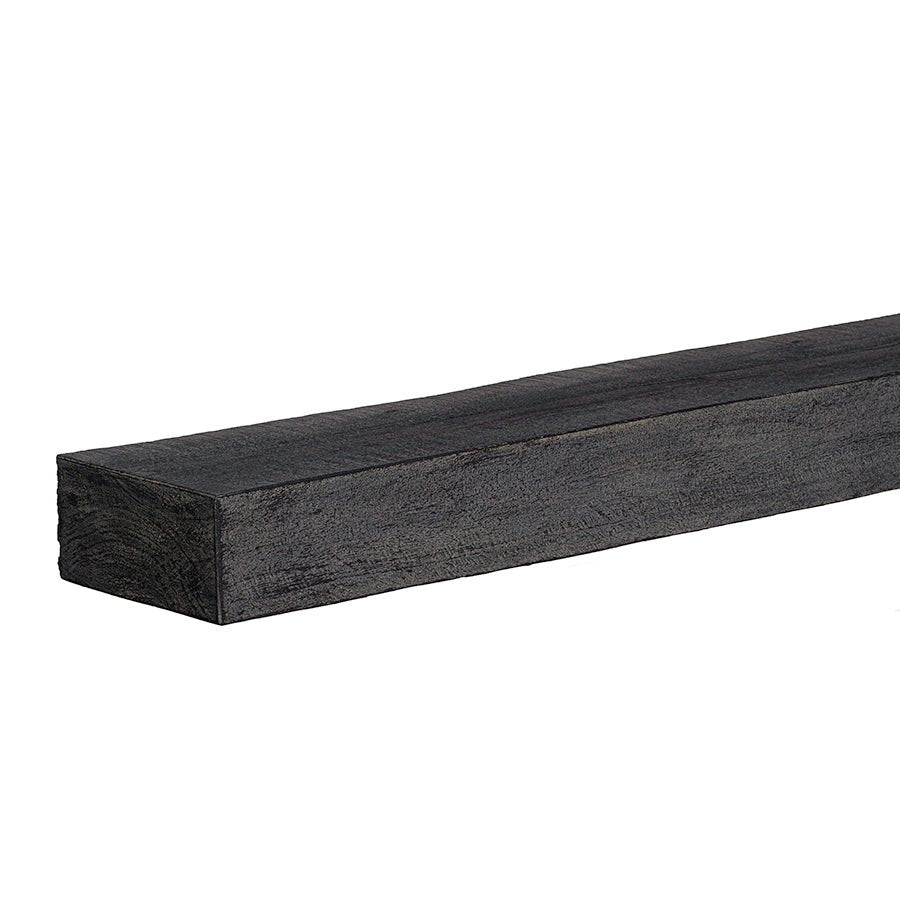 Flat Sawn Non-Combustible Concrete Mantel Shelf Eclipse Finish - ExceptionalFire