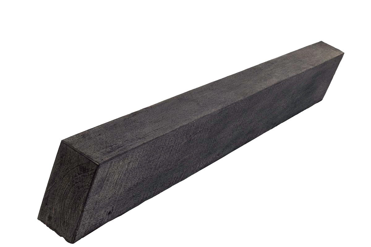 Flat Sawn Non-Combustible Concrete Mantel Shelf Eclipse Finish - ExceptionalFire