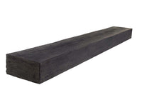 Flat Sawn Non-Combustible Concrete Mantel Shelf Eclipse Finish - ExceptionalFire