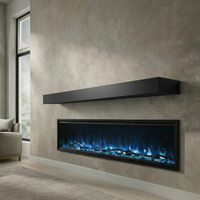 Standard Non-Combustible Steel Mantel Shelves | 12 Finishes