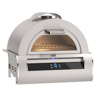 Fire Magic Echelon Black Glass Built-In Gas Pizza Oven