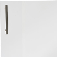 Frameless Clear Glass Fireplace Screen with Feet, Options - ExceptionalFire