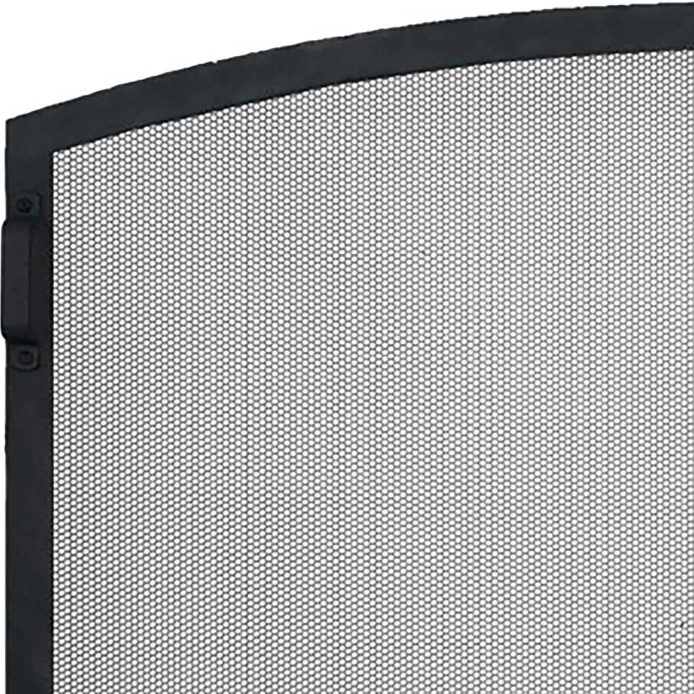 Free Standing Fireplace Screen Custom Made Craftsman Forged Arch - ExceptionalFire