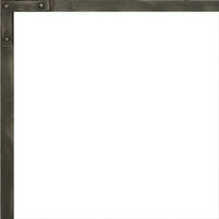 Free Standing Fireplace Screen Custom Made Craftsman Old World Rectangle - ExceptionalFire