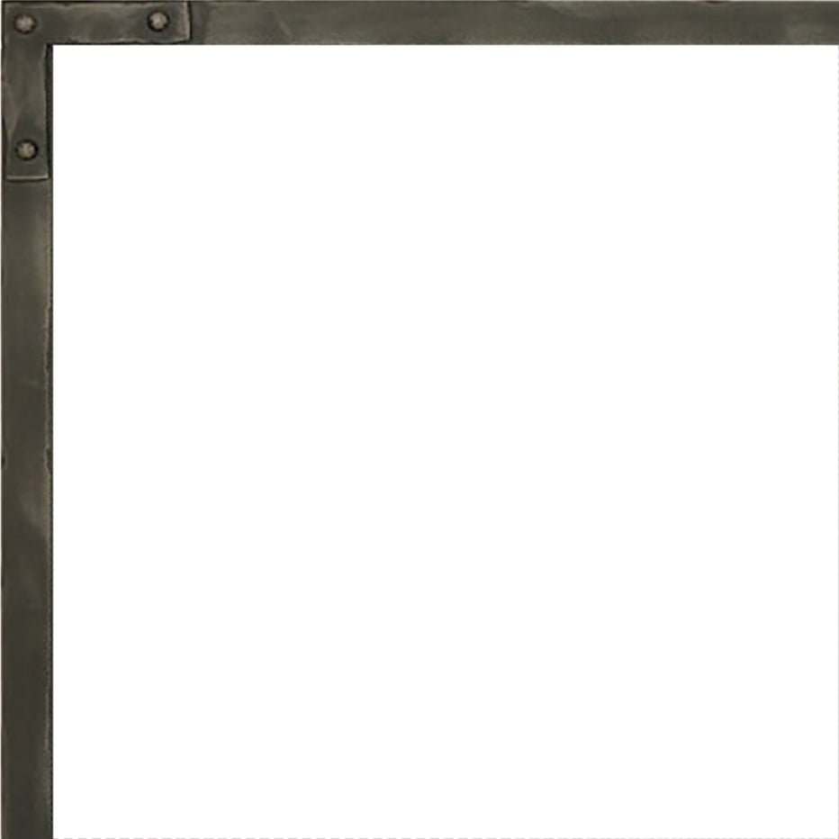 Free Standing Fireplace Screen Custom Made Craftsman Old World Rectangle - ExceptionalFire
