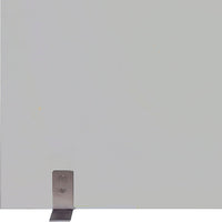 Free Standing Fireplace Screen Custom Made Elite Rectangle with Handle Cutouts - ExceptionalFire