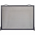 Free Standing Essentials Rectangle Fireplace Screen | Custom Made