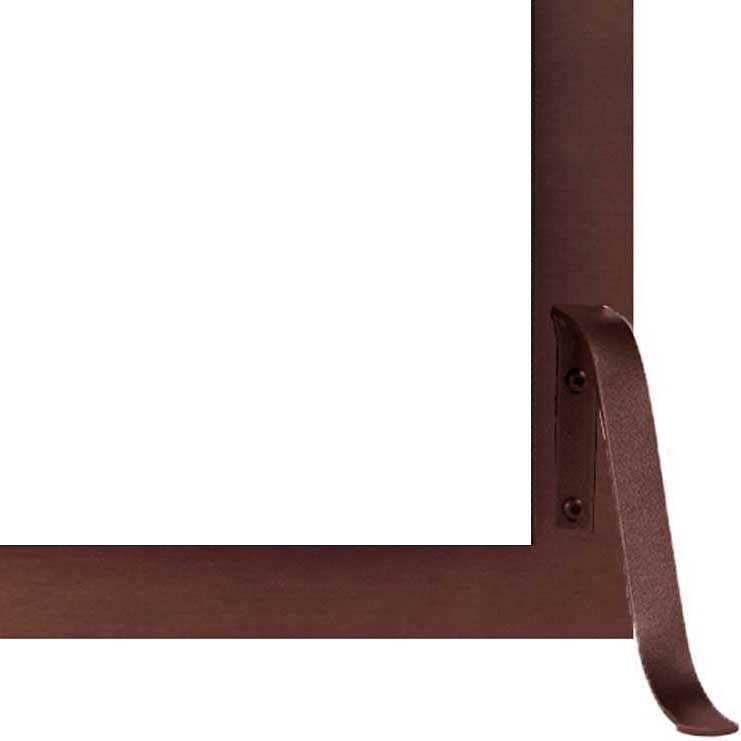 Free Standing Fireplace Screen Handmade to Fit Your Fireplace - Carolina - ExceptionalFire