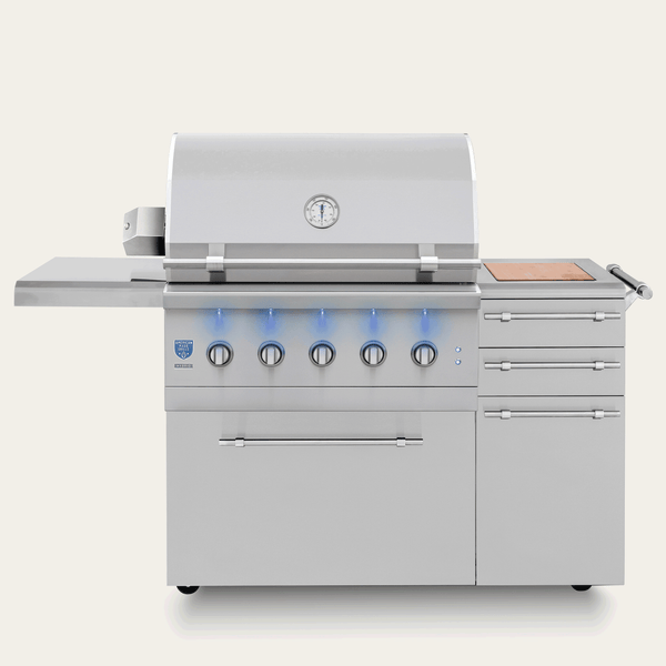 American Made Grills Encore 36" Freestanding Hybrid Grill