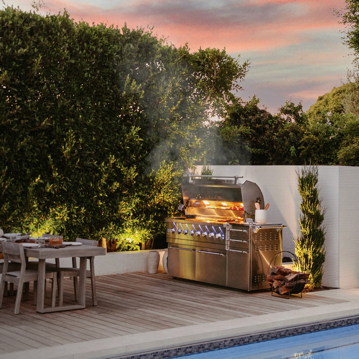 American Made Grills Freestanding Encore - 54" Hybrid Grill