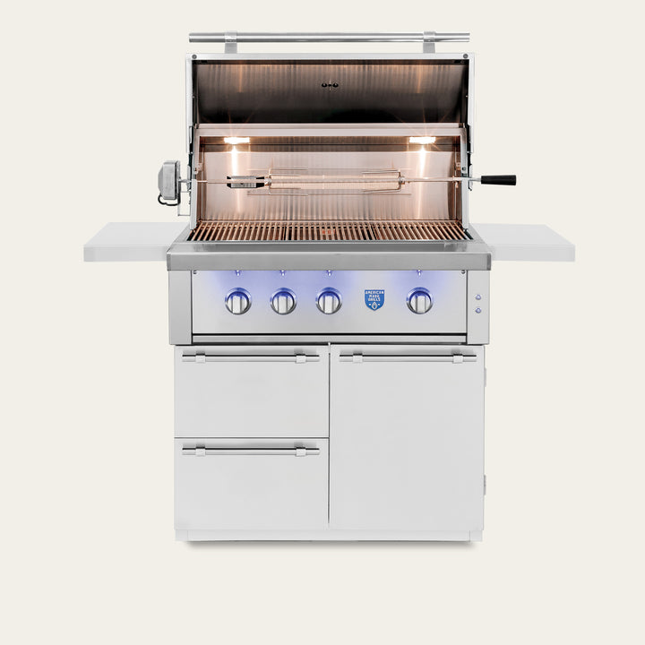 American Made Grills Freestanding Estate - 36" Gas Grill