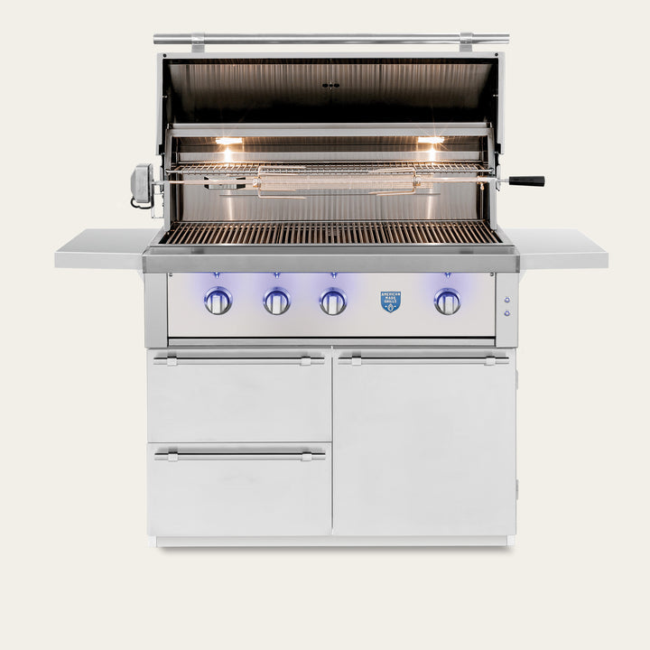 American Made Grills Freestanding Estate - 42" Gas Grill