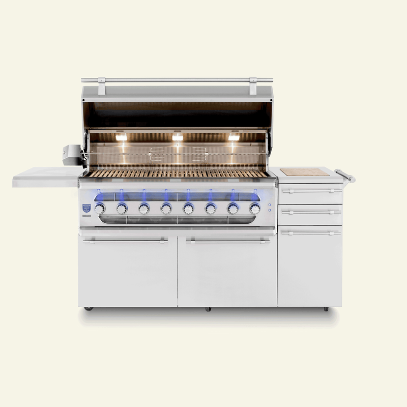 American Made Grills Muscle 54" Freestanding Hybrid Grill
