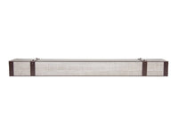 Fully Customizable Floating Shelves Transitional Wood+Metal in 25+ Finishes and Any Size - ExceptionalFire