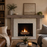 Hitching Post Non-Combustible Fireplace Surround Pale Honey Finish