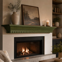 Federal Non-Combustible Mantel Shelf Avocado Finish