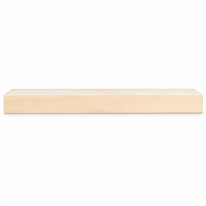 Classic Wood Mantel Shelf Kit Unfinished