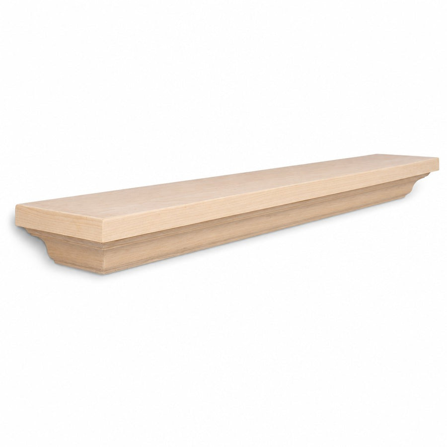 Woodford Wood Mantel Shelf Kit Unfinished