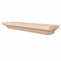 Woodford Wood Mantel Shelf Kit Unfinished