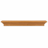 Madison Wood Mantel Shelf Kit Honey Oak