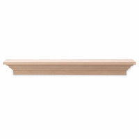 Madison Wood Mantel Shelf Kit Unfinished