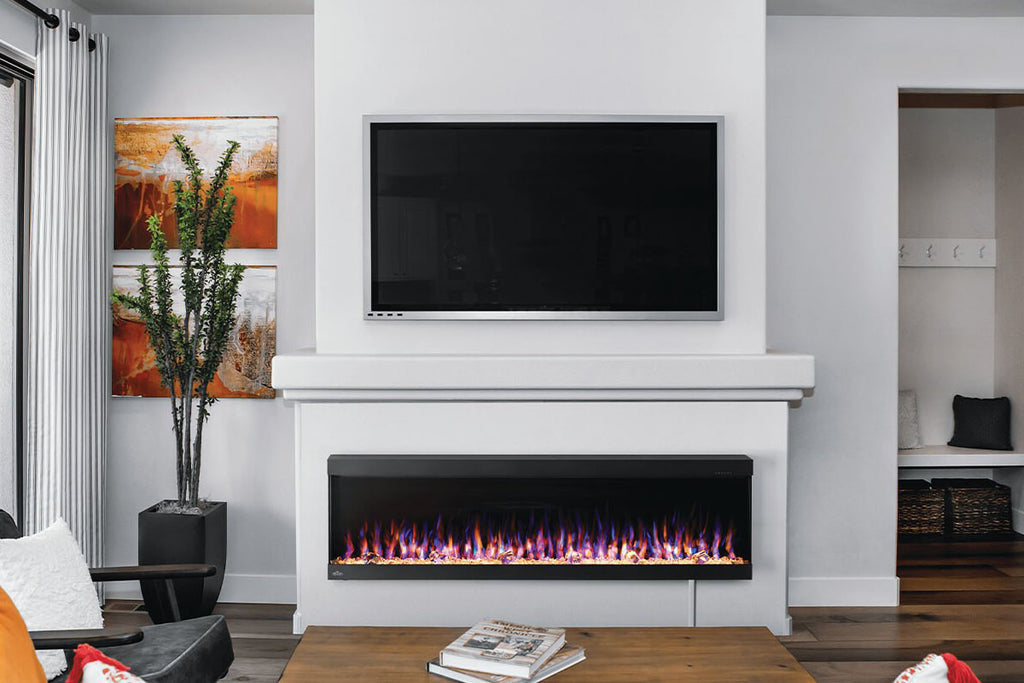 Trivista™ Pictura 60 Three-sided Wall Hanging Electric Fireplace