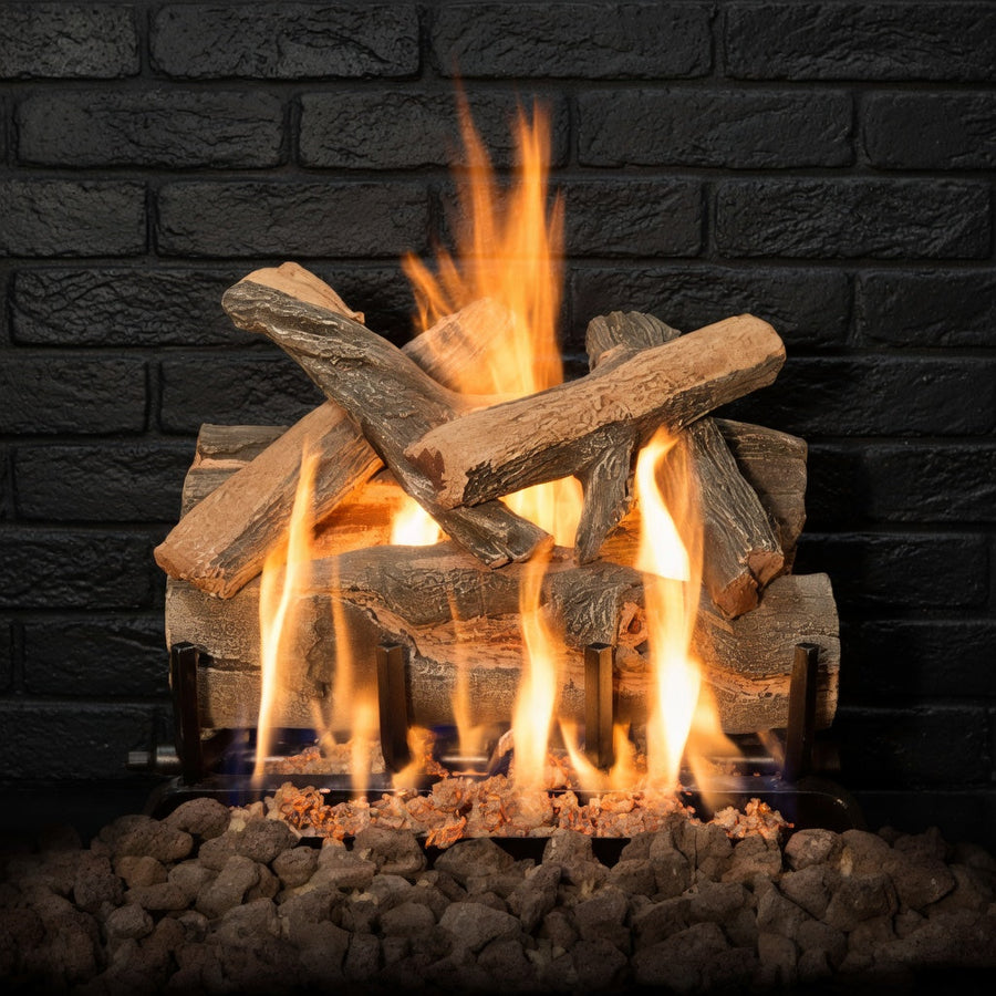 Arizona Juniper See-Through Vented Gas Log Set