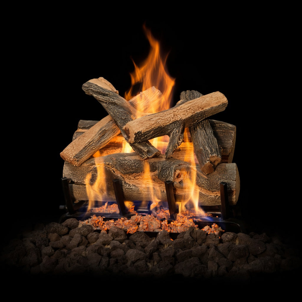 18" Arizona Juniper Outdoor Gas Log Set | Grand Canyon