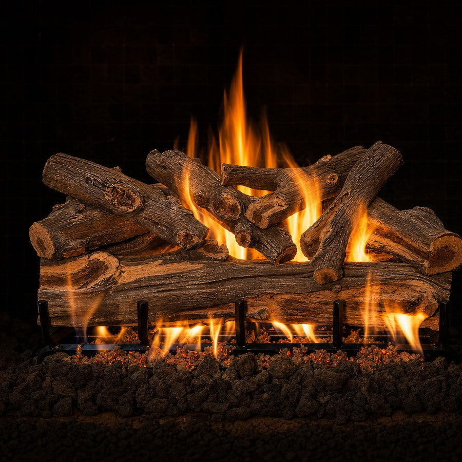 Arizona Juniper See-Through Vented Gas Log Set