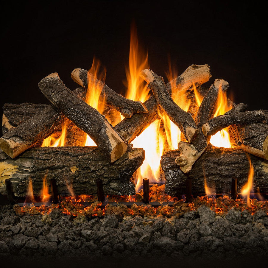 Arizona Weathered Oak Charred Vented Gas Log Set