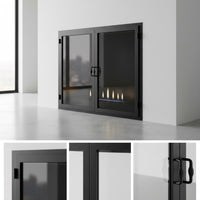 Legend Custom Masonry & Prefab Fireplace Glass Doors