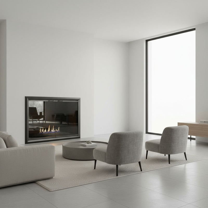 Apex - Masonry & Prefab Fireplace Glass Doors | Custom