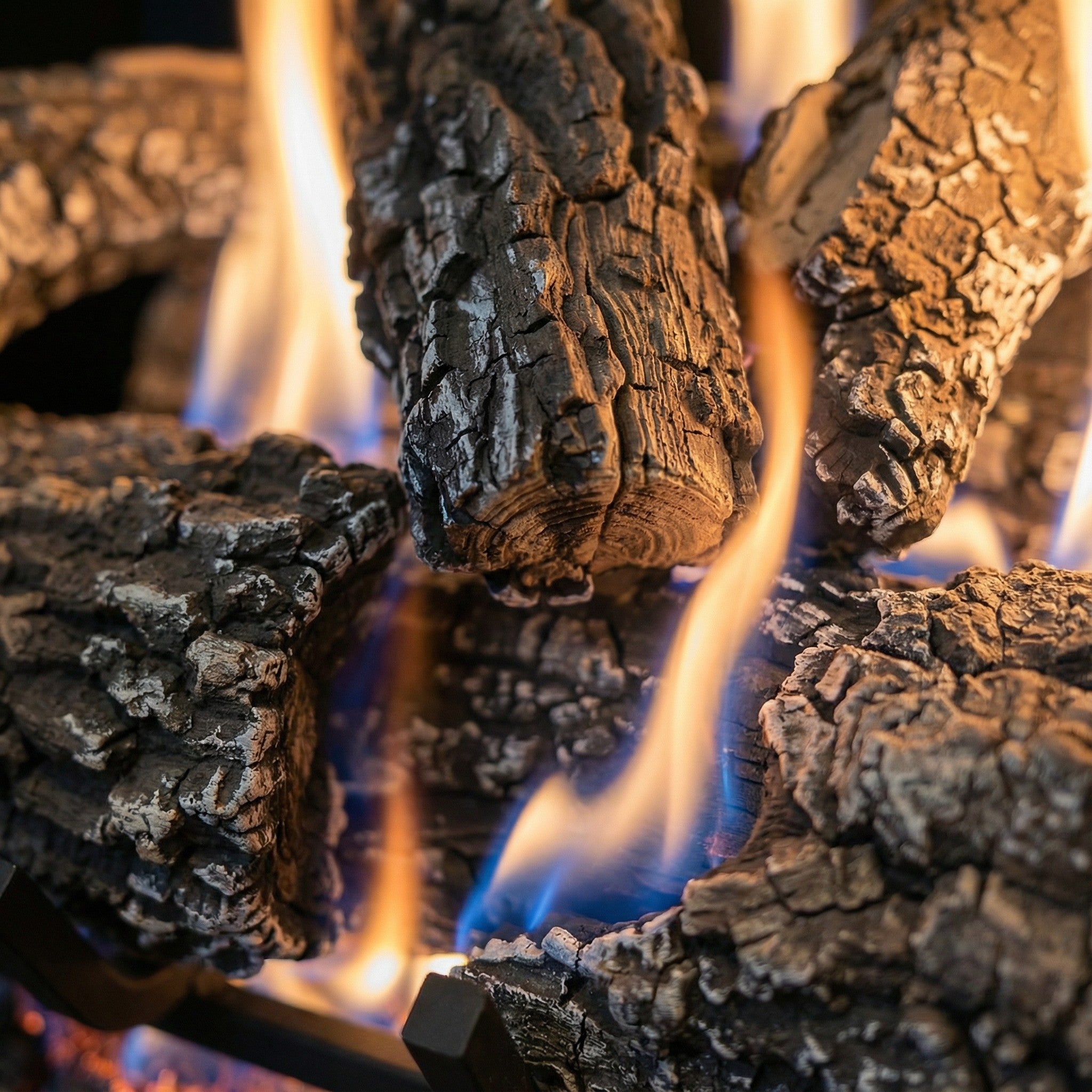 Design Specialties Arlington Ash 24-Inch Vented Gas Log Set, 65,000 BTU