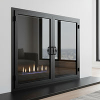 Legend Custom Masonry & Prefab Fireplace Glass Doors